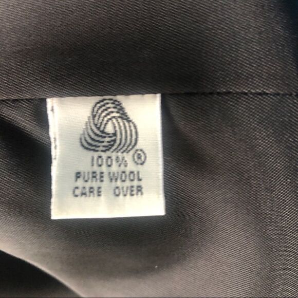 Vintage Ashley Scott Size 6 100% Wool Aqua Coat!! - Picture 15 of 16